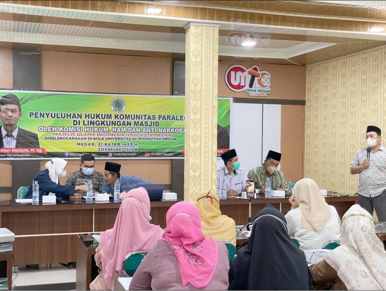 Penyuluhan Hukum Komunitas Paralegal di lingkungan Masjid