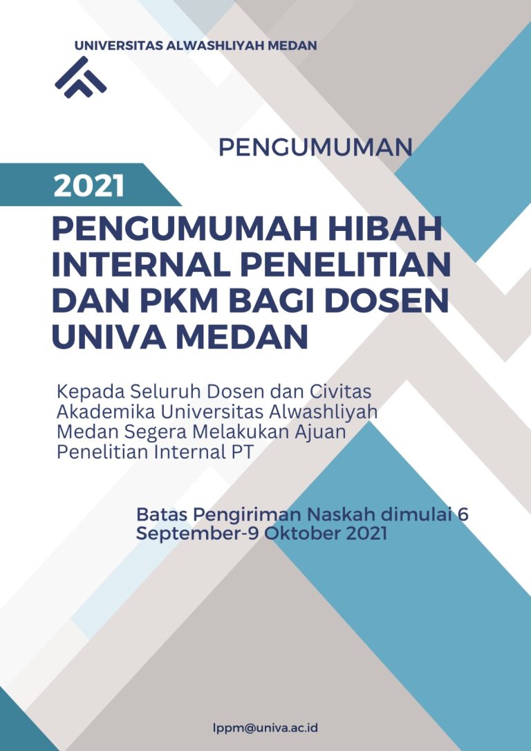 PENGUMUMAN HIBAH INTERNAL PENELITIAN DAN PKM T.A 2021/2022