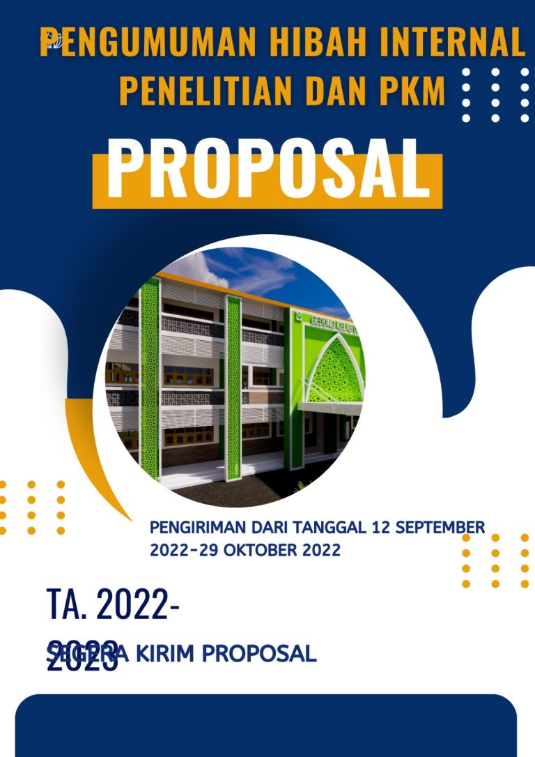 PENGUMUMAN HIBAH INTERNAL PENELITIAN DAN PKM T.A 2022/2023
